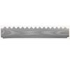 Gutterguard Gumleaf 2mm Hole size for Corrugated Roof Shale Grey colour 1200mm Long