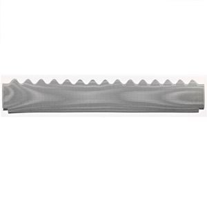 Gutterguard Gumleaf 2mm Hole size for Corrugated Roof Shale Grey colour 1200mm Long