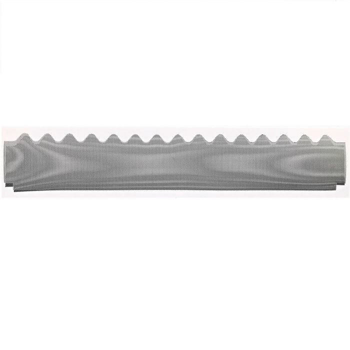 Gutterguard Gumleaf 2mm Hole size for Corrugated Roof Shale Grey colour 1200mm Long