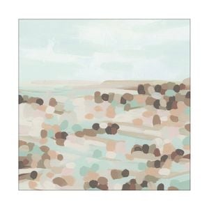 Artey | Pastel Mint Vista II - Stretched Canvas - Stretched Canvas - 50 x 50cm