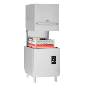 Asber Tech Line Pass-through Hood Type Dishwasher Ge-h500bdd