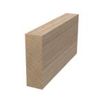 25 x 8mm 2.4m Square Edged Board Tasmanian Oak 