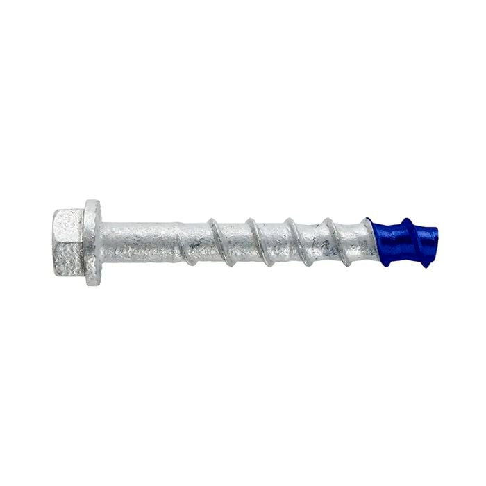 DeWALT 10 x 100mm Blue Tip Galvanised Hex Screw Bolt - 25 Pack
