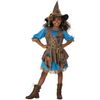 Little Miss Scarecrow Spooky Outfit Halloween Fancy Dress Child Girls Costume XS