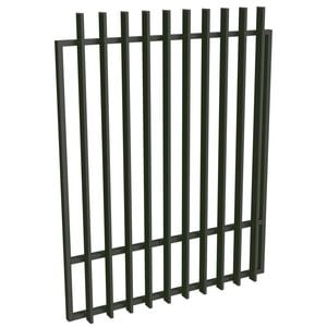 ProtectorAl 800-1200W x 1500H Woodland Grey Aluminium Radiator Pool Gate