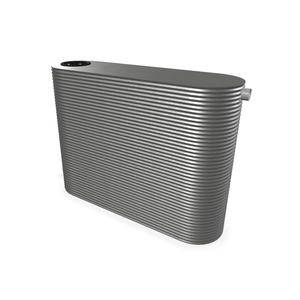 Tanksalot 7000L 1100 x 2020 x 3400mm Galvanised Slimline Steel Water Tank