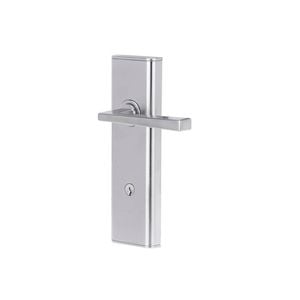 Lockwood Satin Chrome Nexion Vision 28 Entrance Lockset