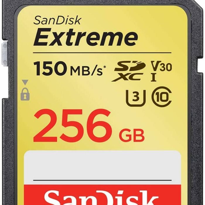 SanDisk SDSDXVV-256G-GNCIN 256GB Extreme SDHC SDXV5 UHS-I SD Card 170mb/s