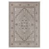 Loopsie-290cm X 200cm-midalva Brown Grey Vintage Washable Rug