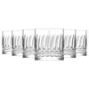 LAV Wave Whisky Glasses - 330ml - Pack of 6