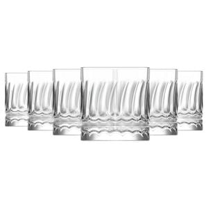 LAV Wave Whisky Glasses - 330ml - Pack of 6