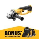 DeWALT 18V XR Li-Ion Cordless 125mm Angle Grinder - Skin Only