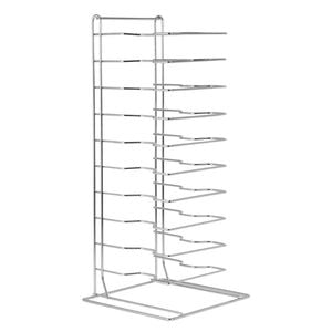 Vogue Pizza Rack Benchtop 11 Slot Commercial Kitchen Storage