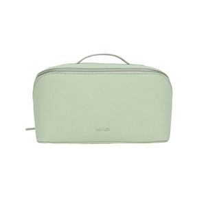 Kate Hill Travelling Make Up Cosmetic Bag Case 24x14.5x14.5cm Pistachio