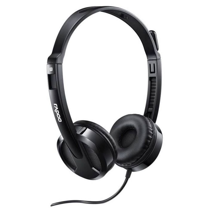 Rapoo H100 3.5mm Wired Stereo Headsets/Over-Ear Headphones w/ Mic