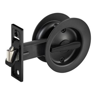 Schlage Round Privacy Cavity Slider With Emergency Turn Release
