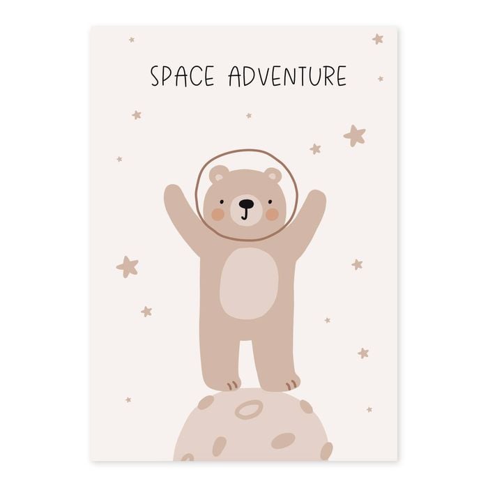 Space Adventure A1 Poster Print