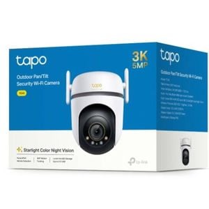 Tp-link Tc43 Outdoor Pan/tilt Wi-fi Camera - 3k 5mp, Night Vision, 360° Protection