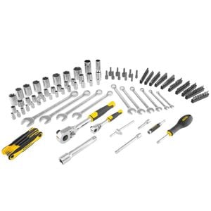 Stanley 1/4" And 1/2" Drive 175 Piece Mechanics Tools Set STMT17380-1