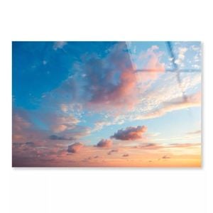 Color Cloud Sky View  Print 100% Australian Made 50 x 40cm  (Acrylic)