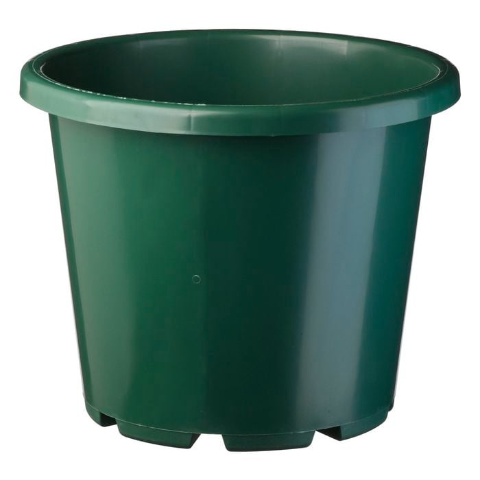 IP Plastics 15L (32cm) Round Pot Green