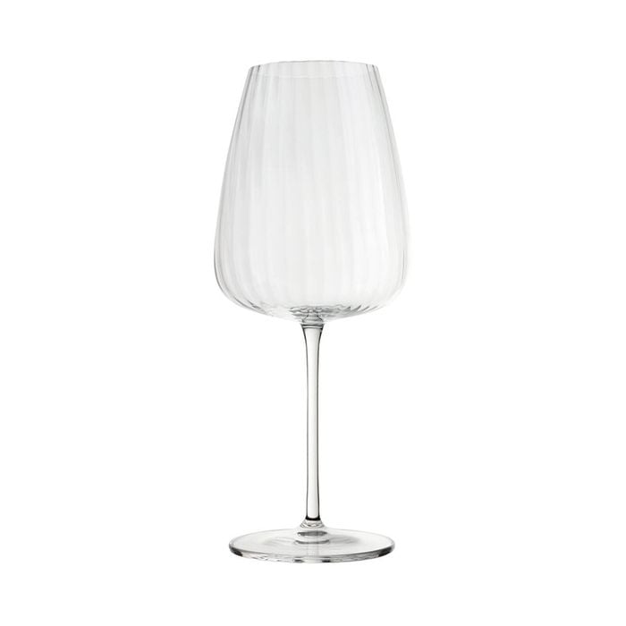 Luigi Bormioli Optica Set Of 4 Bordeaux Glasses 700ml