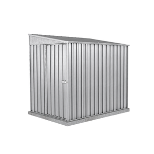 Absco Sheds 1.52 x 2.26 x 2.06m Zincalume Narrow Single Door Garden Shed