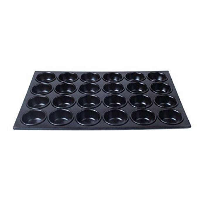 Vogue Muffin Tray Aluminium Non Stick 24 Cup Bakeware Baking Pan