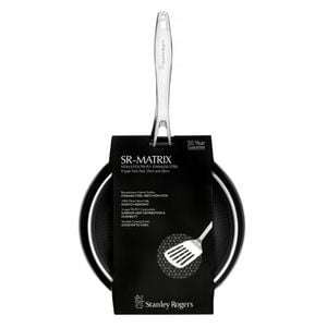 Stanley Rogers Matrix 24cm + 28cm Non-stick 2pc Frypan Set | Suits Induction