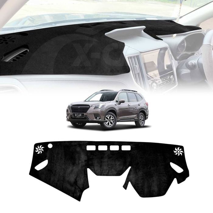 Dash Mat for Subaru Forester 2018-2025Non-Slip Microfiber Pad Cover Interior Accessories