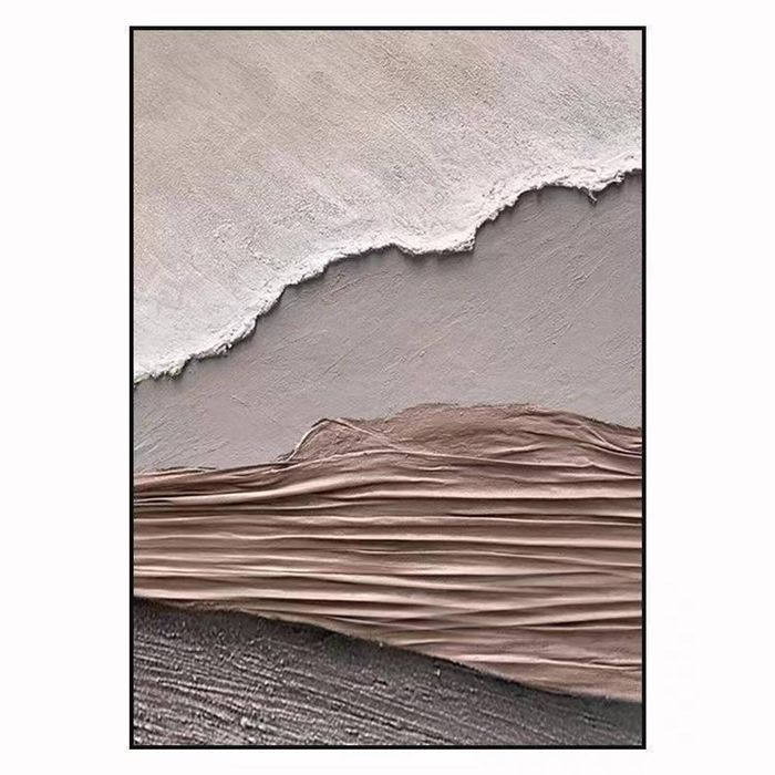Creative Mixed Media Art Hand Painted Ready To Hang Oil Painting (75x120cm)