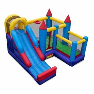 Costway Inflatable Jumping Castle Kids Bouncer House - No Blower
