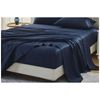 Grosvenor House 500TC Egyptian Cotton Flat Bed Sheet Only Super King Navy