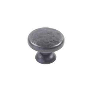 Surrey Cabinet Knob  30x23mm  Antique Black EU18.A