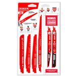 Limited Time Offer: Diablo 20Pce Recip Blade Set + 2 x 9'' AMPED Carbide Recip Blade Set
