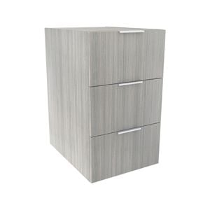 Lugna 768 x 450 x 580mm Mist 3 Drawer Storage Cabinet