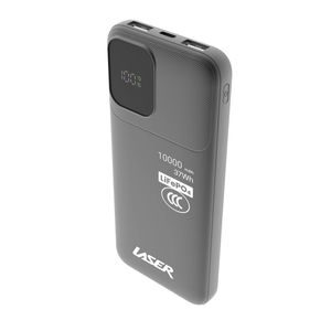 Laser 10000mAh LiFePO4 20W USB-C PD Power Bank (Black)
