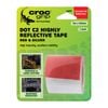 Croc Grip 48mm x 2m Red And Silver DOT C2 Highly Reflective Tape