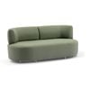 Onslow 2 Seater Outdoor Fabric Lounge La Palma Green