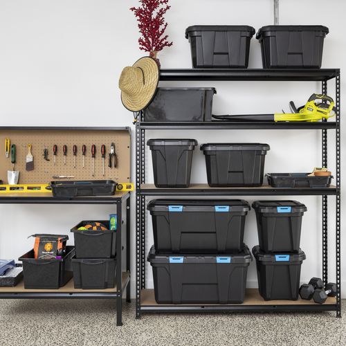 Inabox 100L Iron Black Heavy Duty Storage Container - Bunnings Australia