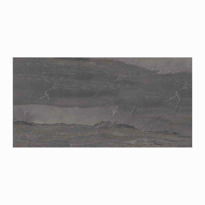 Johnson 296 x 596mm 1.235m² Charcoal Nordik Lappato Tile - 7 Carton