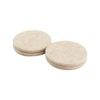 Surface Gard 48mm Beige Round Adhesive Felt - 4 Pack