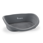LazyPets 80 x 54.5 x 24.5cm Plastic Pet Bed With Cushion