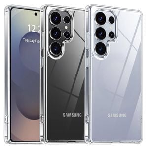 MEZON Samsung Galaxy S25 Ultra (6.9") Slim Clear TPU Gel Back Case