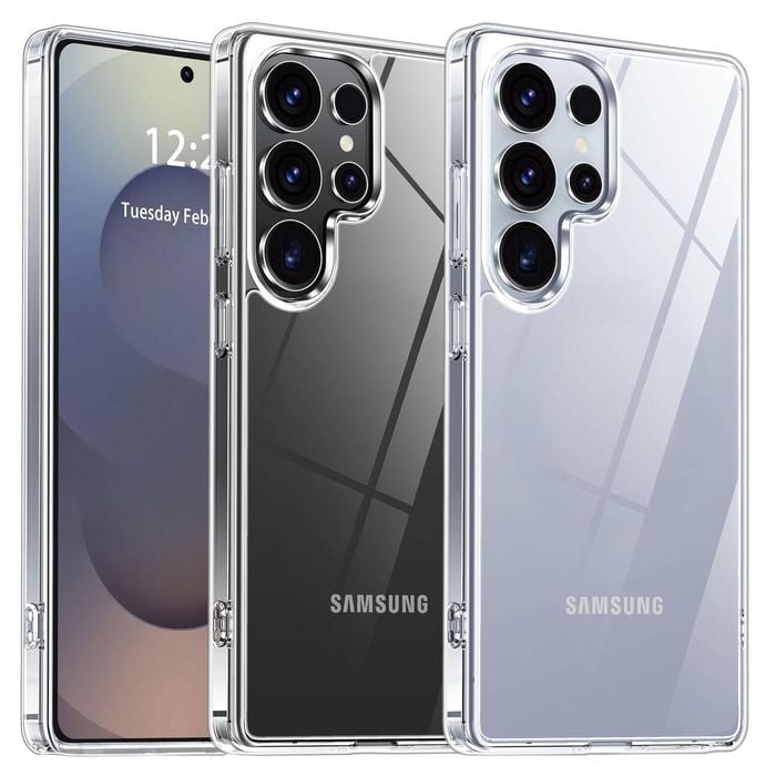 MEZON Samsung Galaxy S25 Ultra (6.9") Slim Clear TPU Gel Back Case