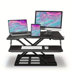 Lifebay Foldable Standing Automatic Lifting Computer Table Desk