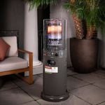 Mimosa Charcoal Outdoor Area Gas Heater