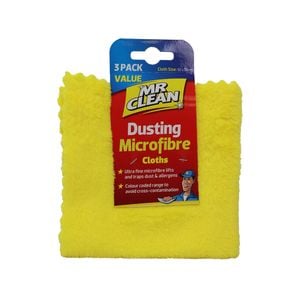 Mr Clean Dusting Microfibre Cloth - 3 Pack