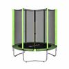 Everfit 6FT Kids Trampoline with Enclosure Net Round Rebounder Green