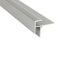 Roberts 8mm x 3.3m Stair Nosing Trim Silver